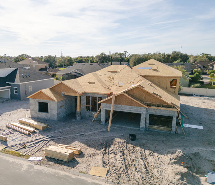 new home construction project