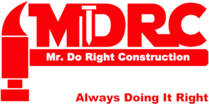 Mr. Do Right Construction logo and homepage link
